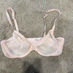 Calvin Klein Light Pink Underwire Bra